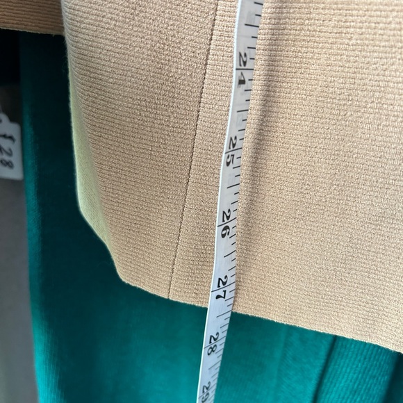 Vintage 70s tan wool/faux suede blazer by Caloma Size small - Picture 10 of 10